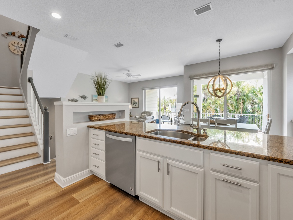 Fully Equipped Open Kitchen