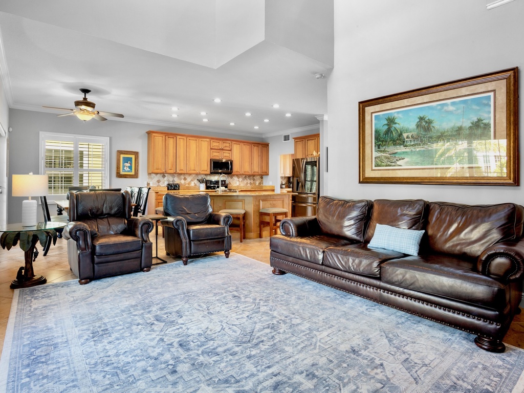 Living Room with Plush Seating
