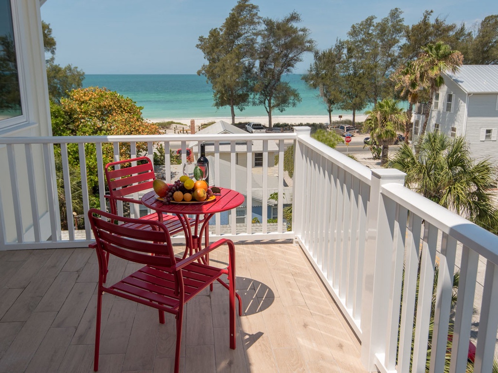 Primary Bedroom, Gulf Views from Balcony