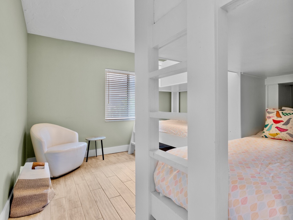 Fourth Bedroom - Two Twin/ Twin Bunks
