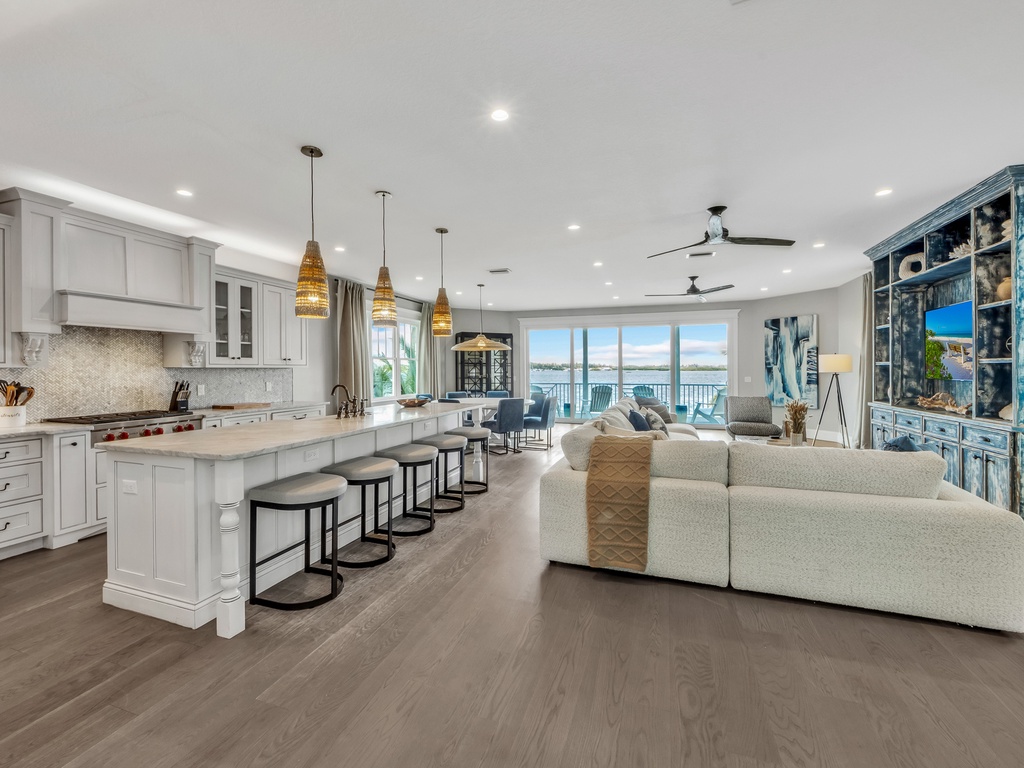 Kitchen and Living Area
