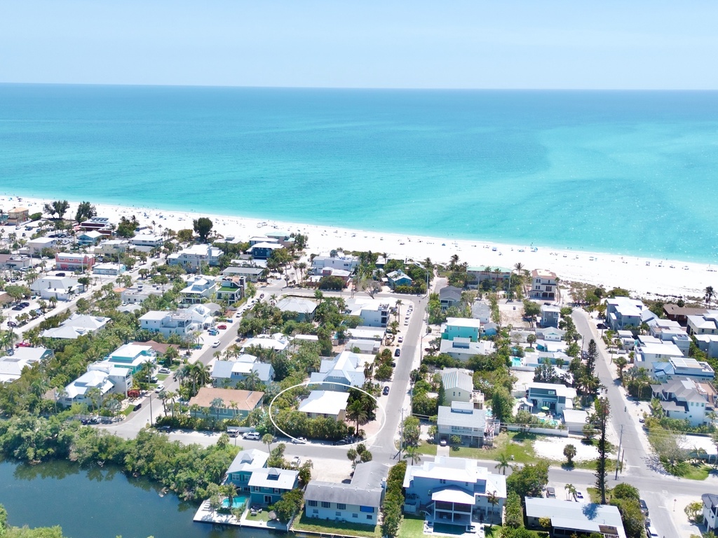 Aerial View - Carefree Cay by Anna Maria Island Accommodations