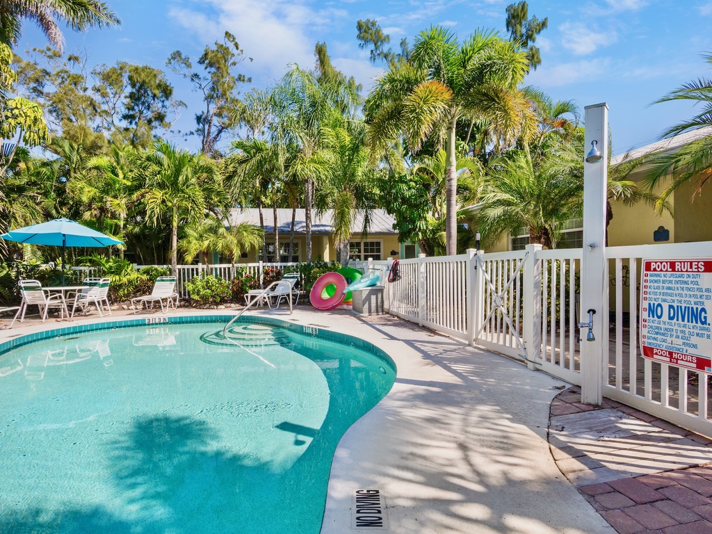 Shared Pool and Outdoor Shower