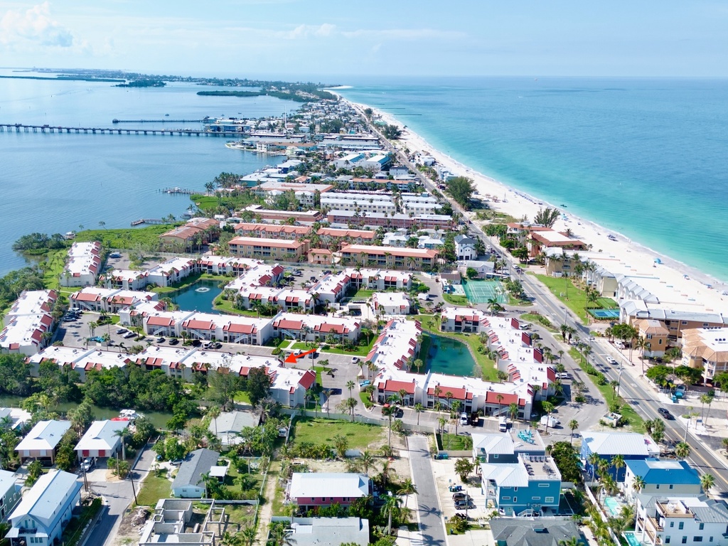 Stunning aerial view of the property