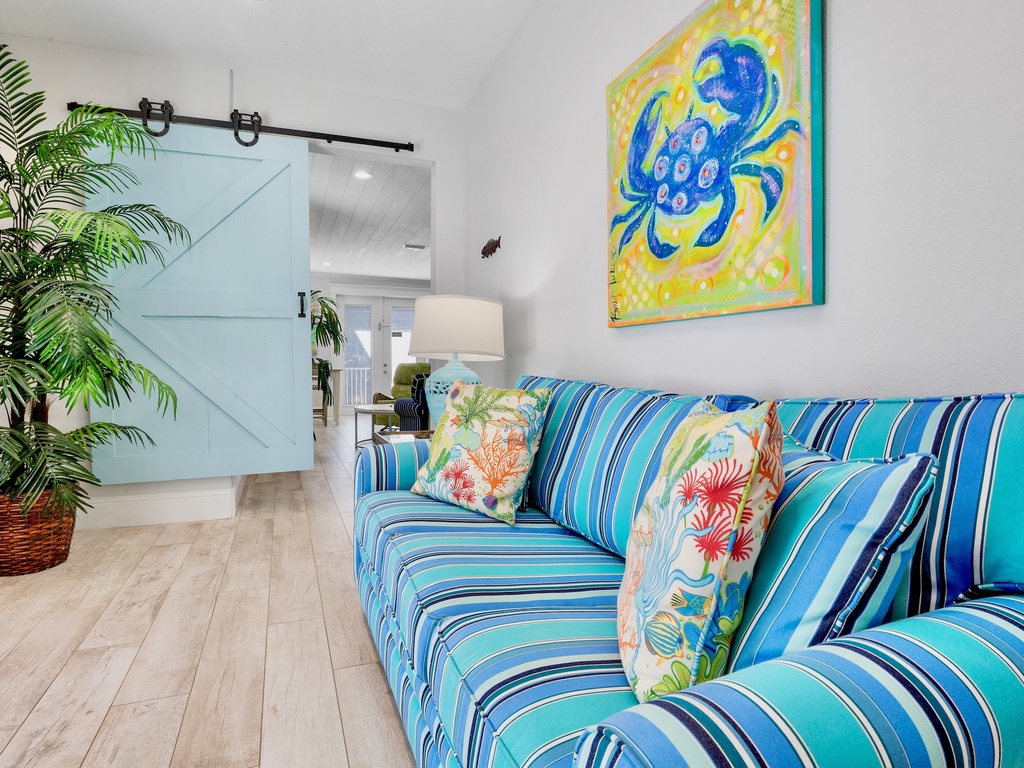 Home Office with Sleeper Sofa