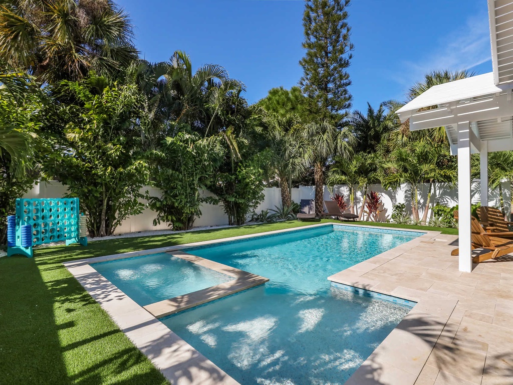 Private Pool with In-ground Spa