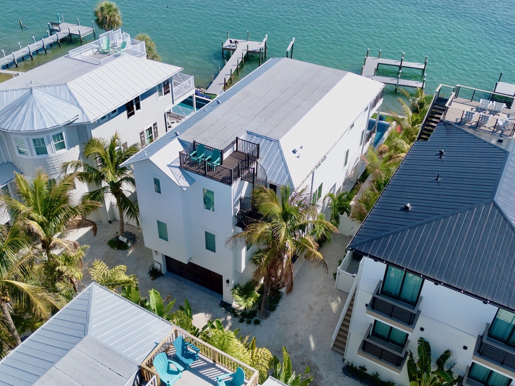 Waterfront Home with Rooftop Deck