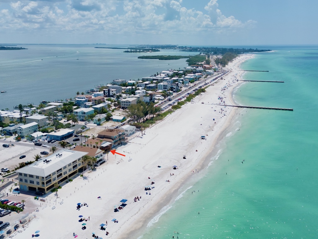 Aerial View - Capri Condo A by Anna Maria Vacations