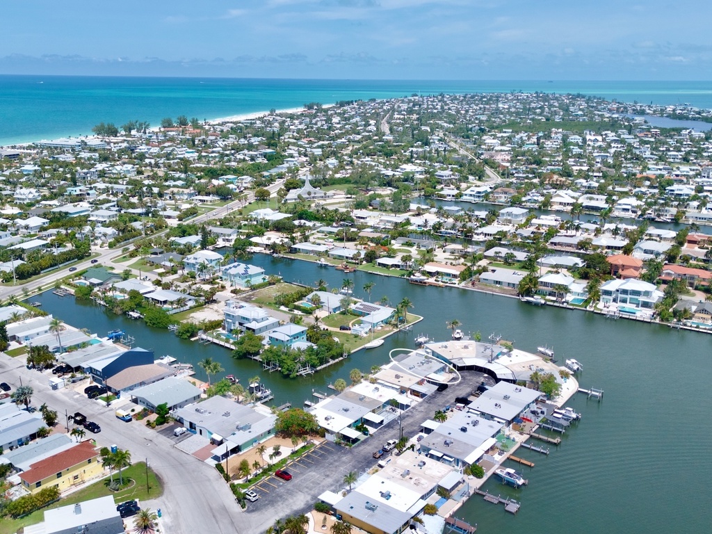 Aerial View - Delphina by Anna Maria Island Accommodations