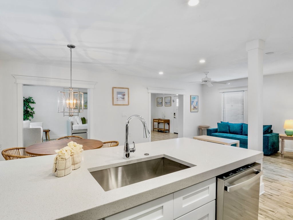 Spacious kitchen with updated appliances