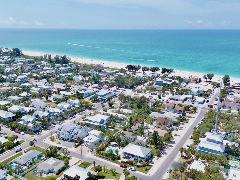 Aerial View - Chardonnay Shores by Anna Maria Island Accommodations
