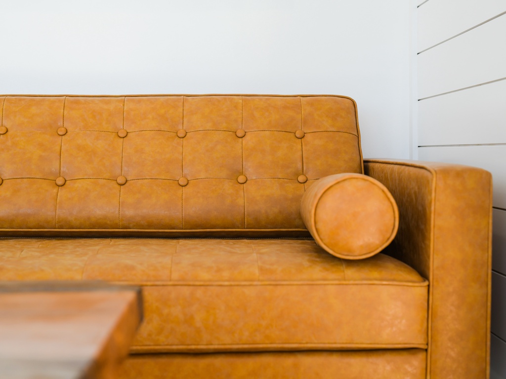 Bright living room for gatherings