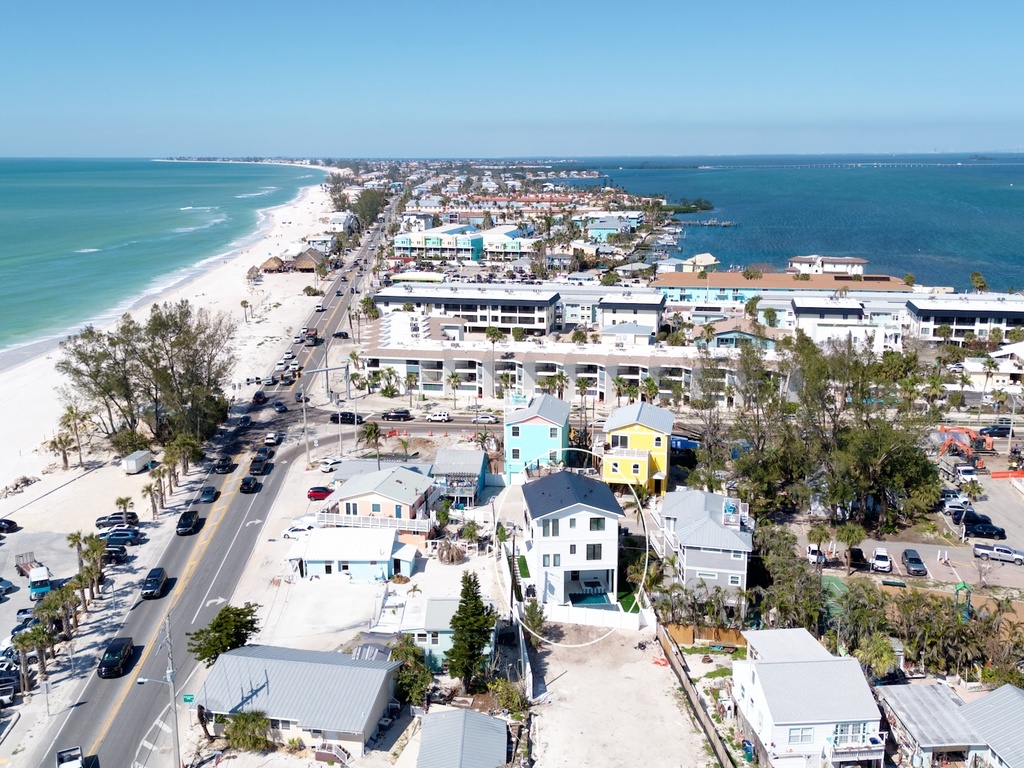 Stunning aerial view of property