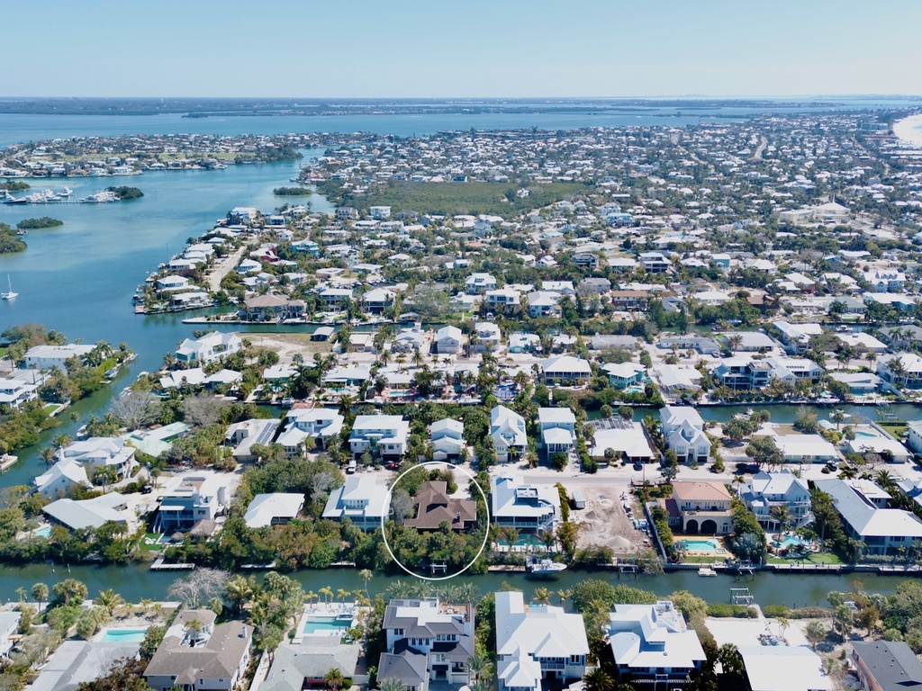 Aerial view of Tamatoa by AMI Locals