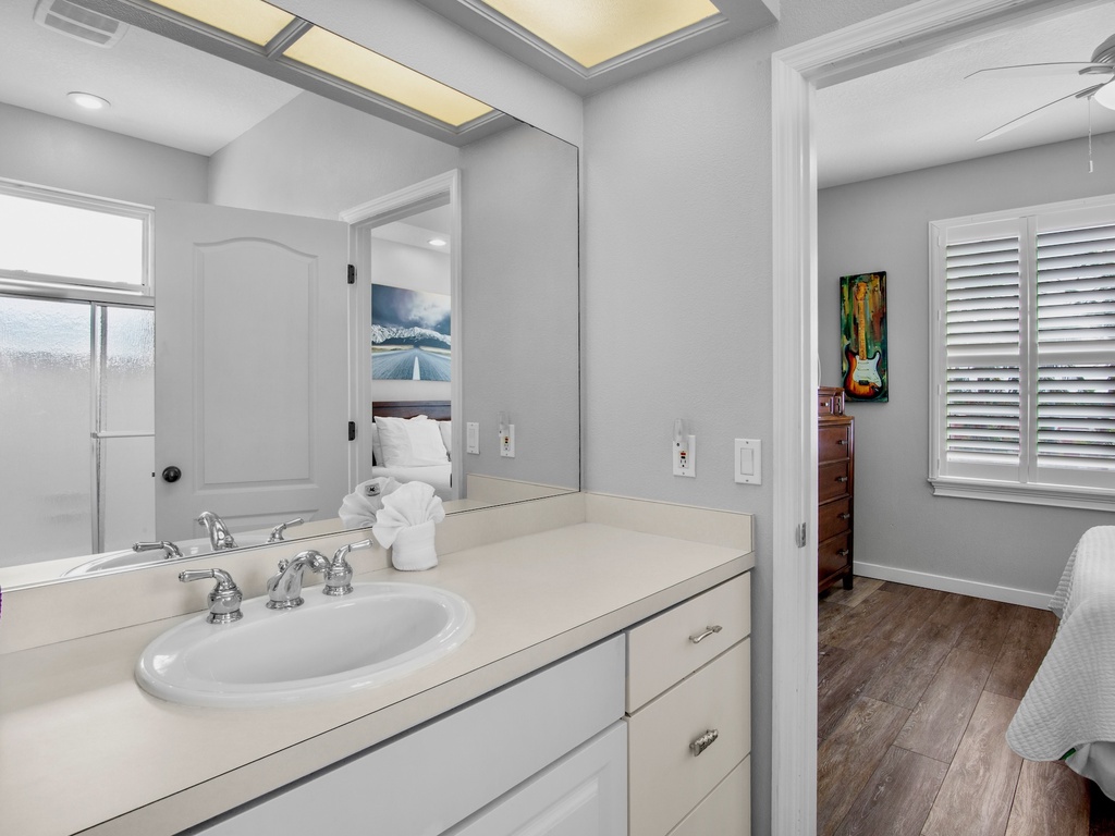 Jack and Jill bathroom