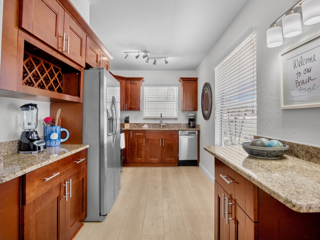 Fully equipped kitchen