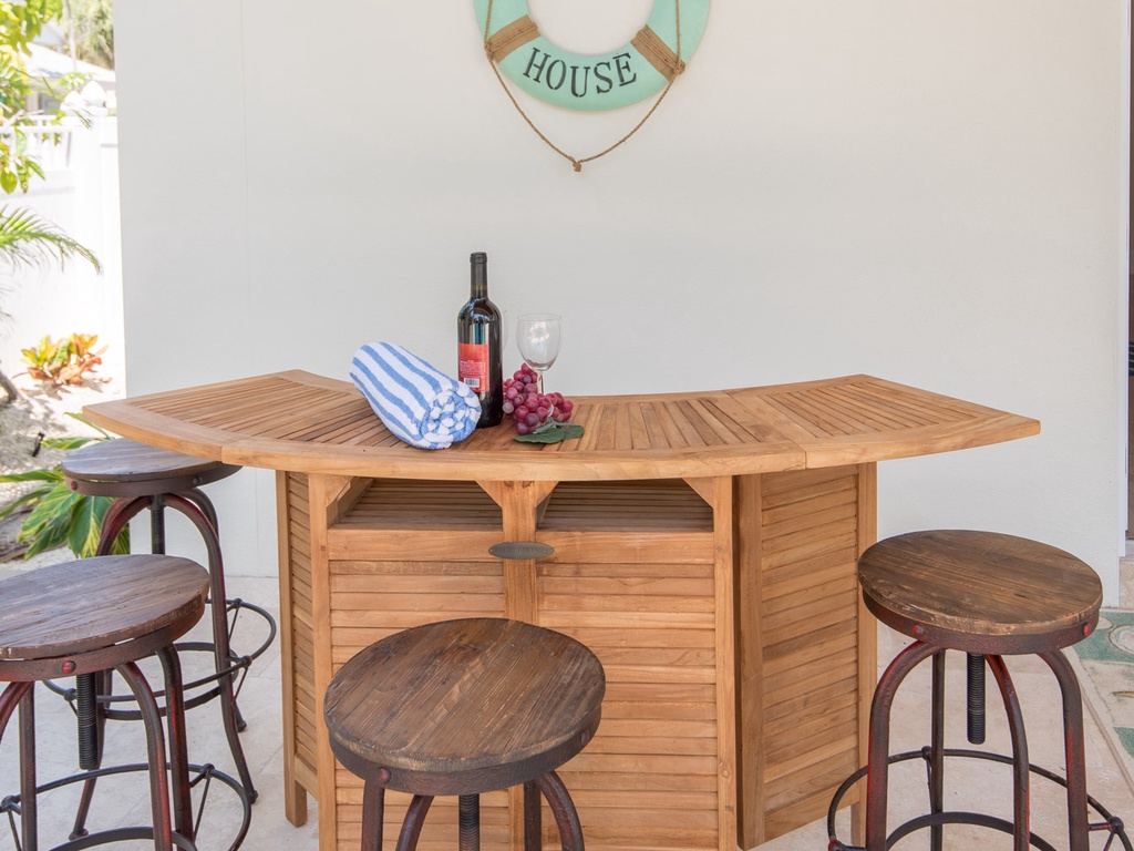 Covered Bar with Seating