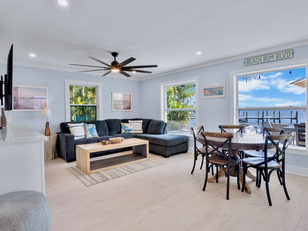 Living Area with Plush Seating