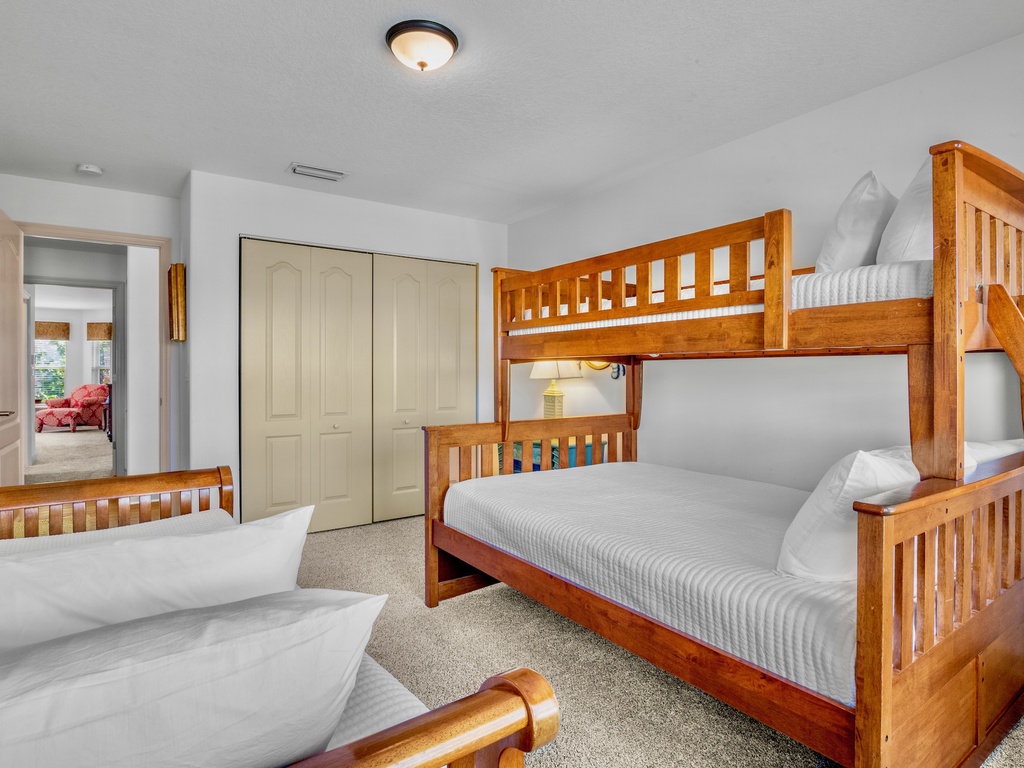 Third Bedroom, Twin-over-Full bunk and Twin with trundle