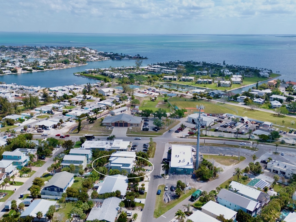 Aerial View - Key Lime Beach House