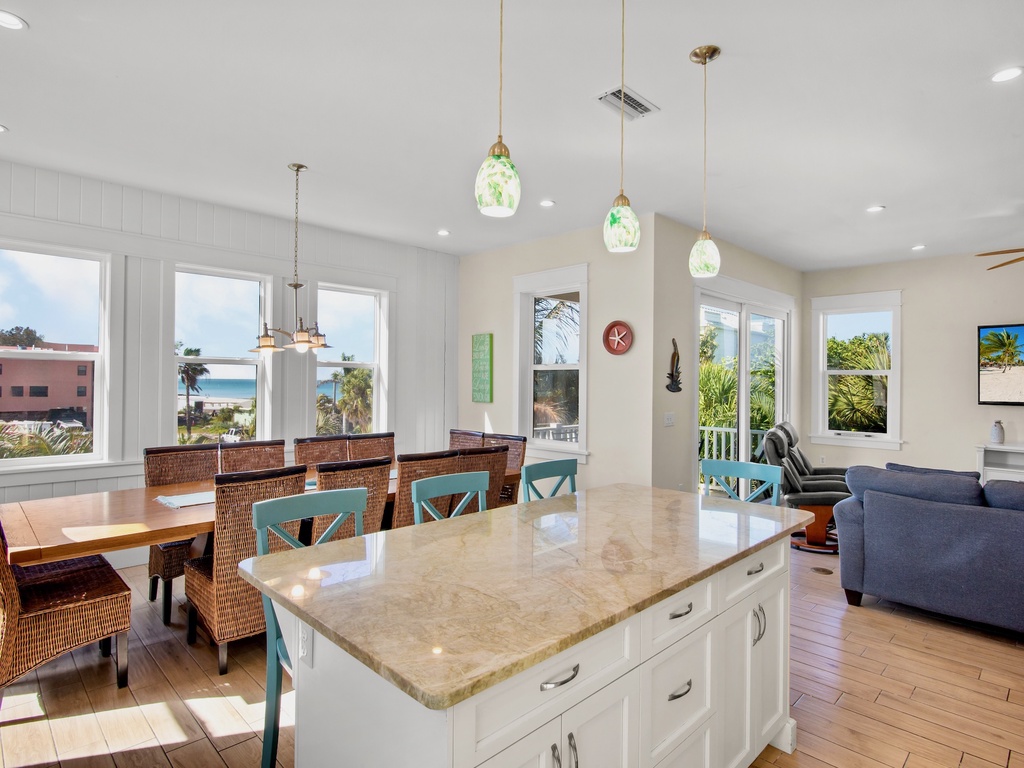 Fully Equipped Kitchen with Dining Room Access