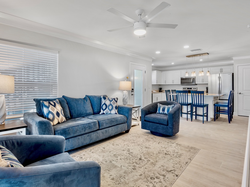 Living Area with Plush Seating