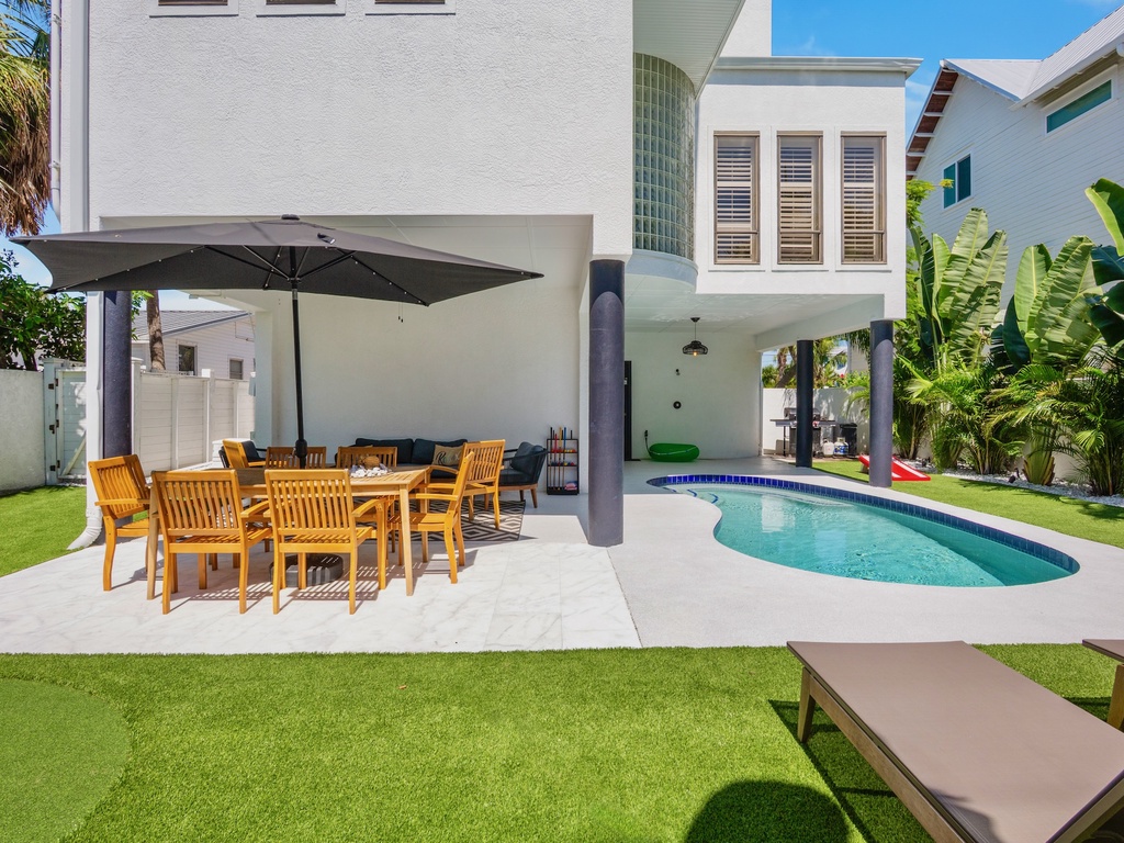 Open outdoor space for gatherings