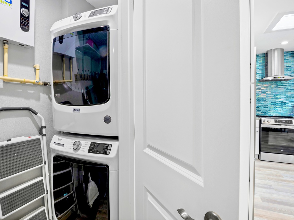 Central Washer/Dryer Convenience