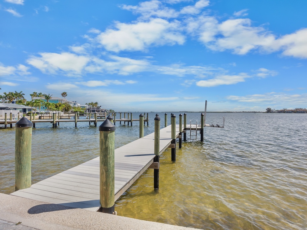 Private boat dock