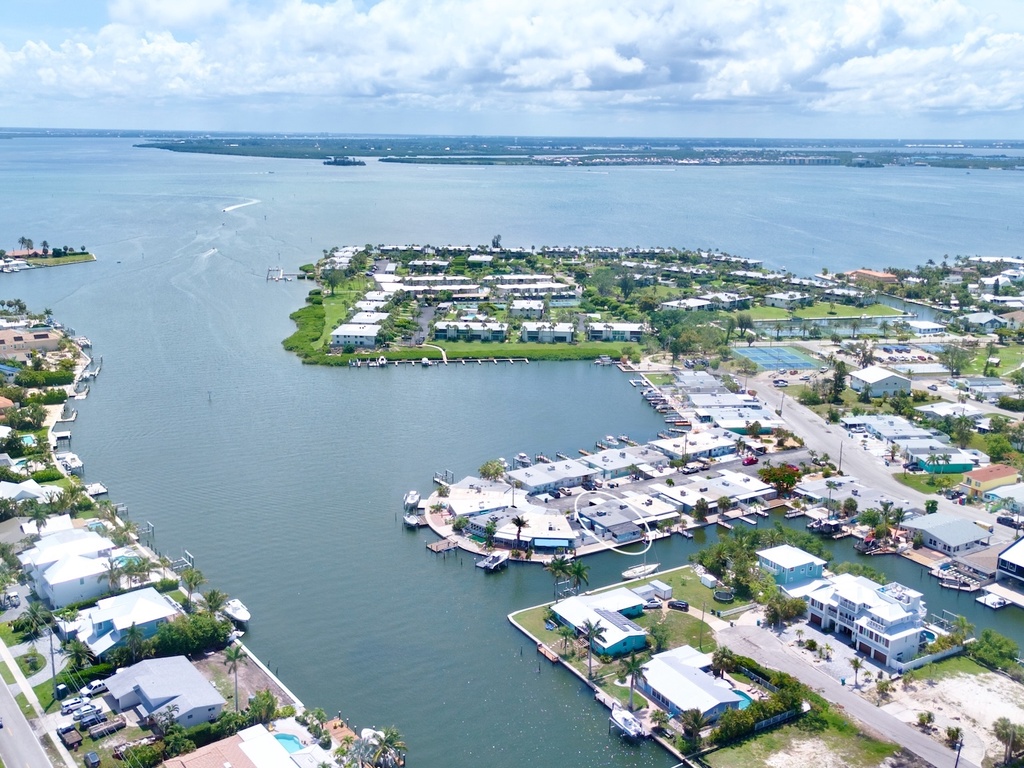 Aerial View - Delphina by Anna Maria Island Accommodations