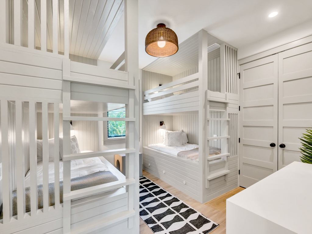 Sixth Bedroom - Two Twin Bunk Beds