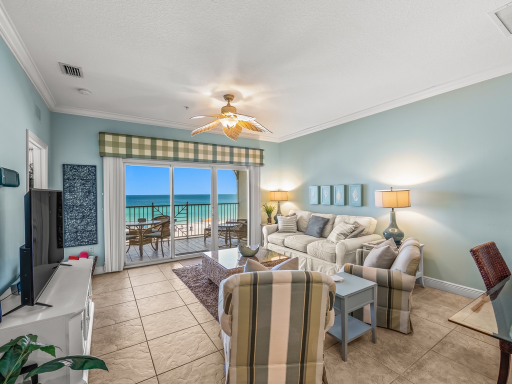 Living Area - Gulf Views