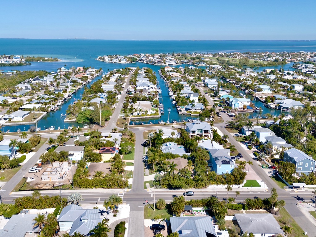 Aerial View - Blue Coral Beach House by AMI Locals