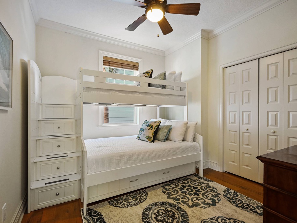 Stacked Bunk Bed Setup