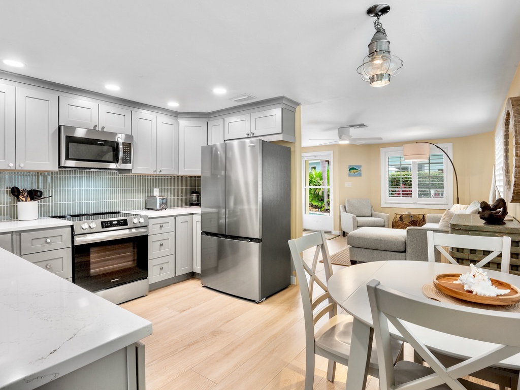 Spacious Kitchen and Dining Space