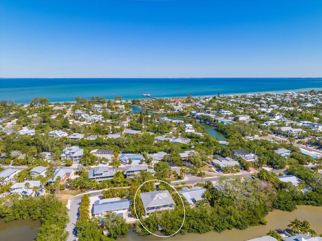 Ariel view 3 with beach