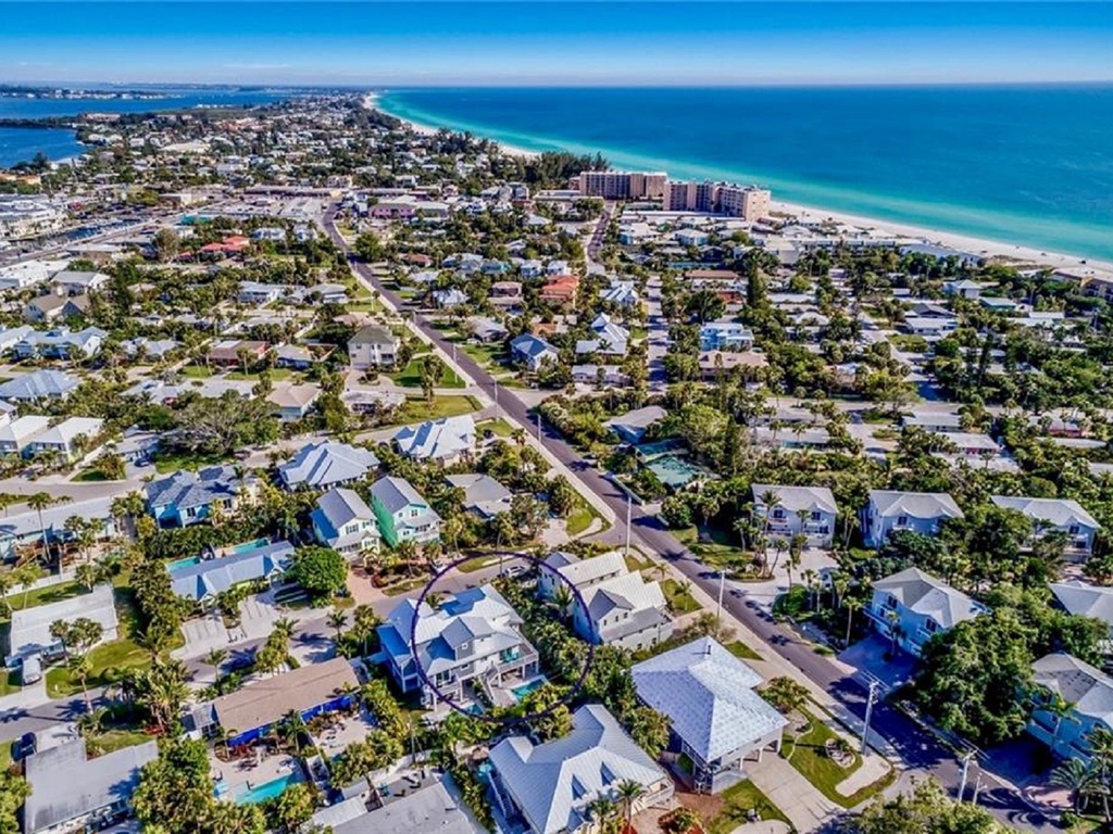 Location near the beach