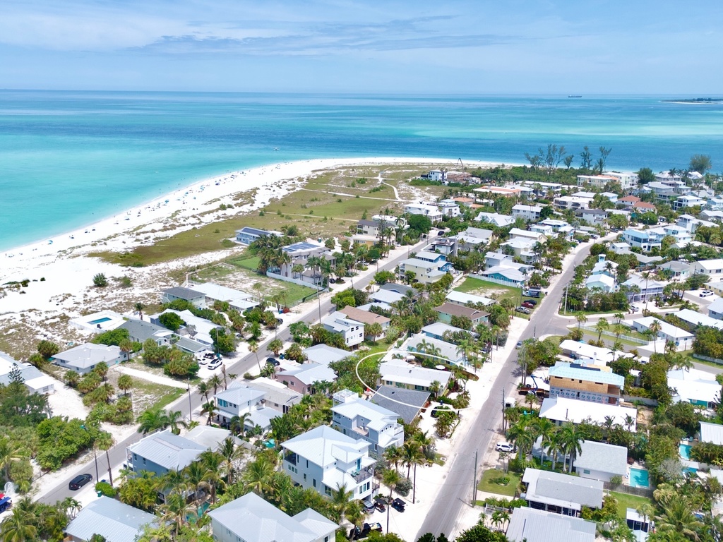Aerial View - Turtle Trax by Anna Maria Island Accommodations