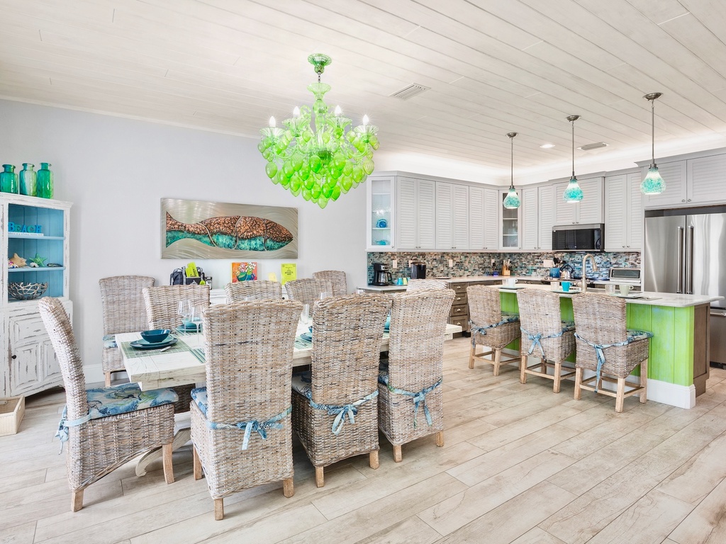 Kitchen and Dining Area
