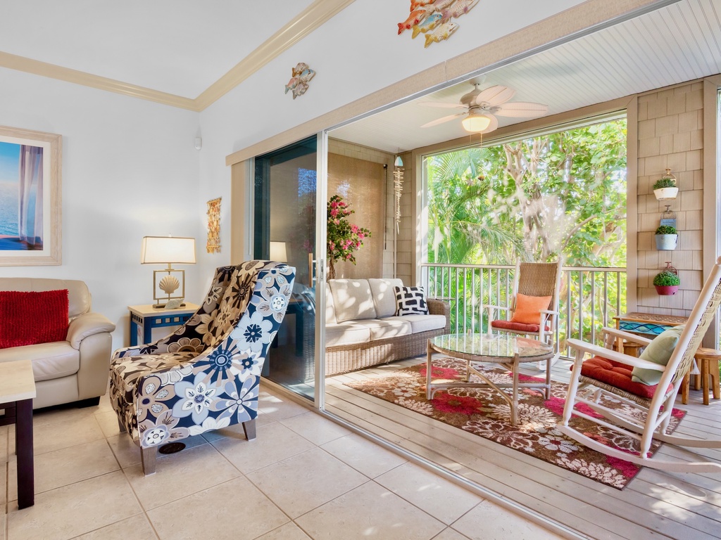 Balcony seating