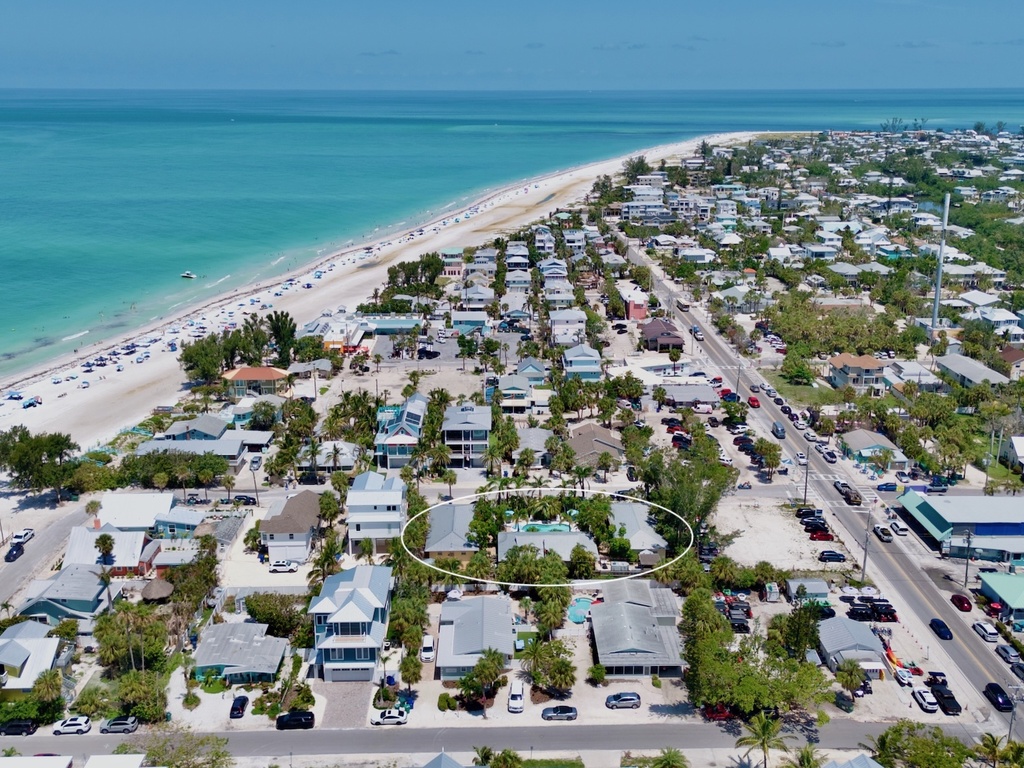 Aerial view of Sand and Sea 109B
