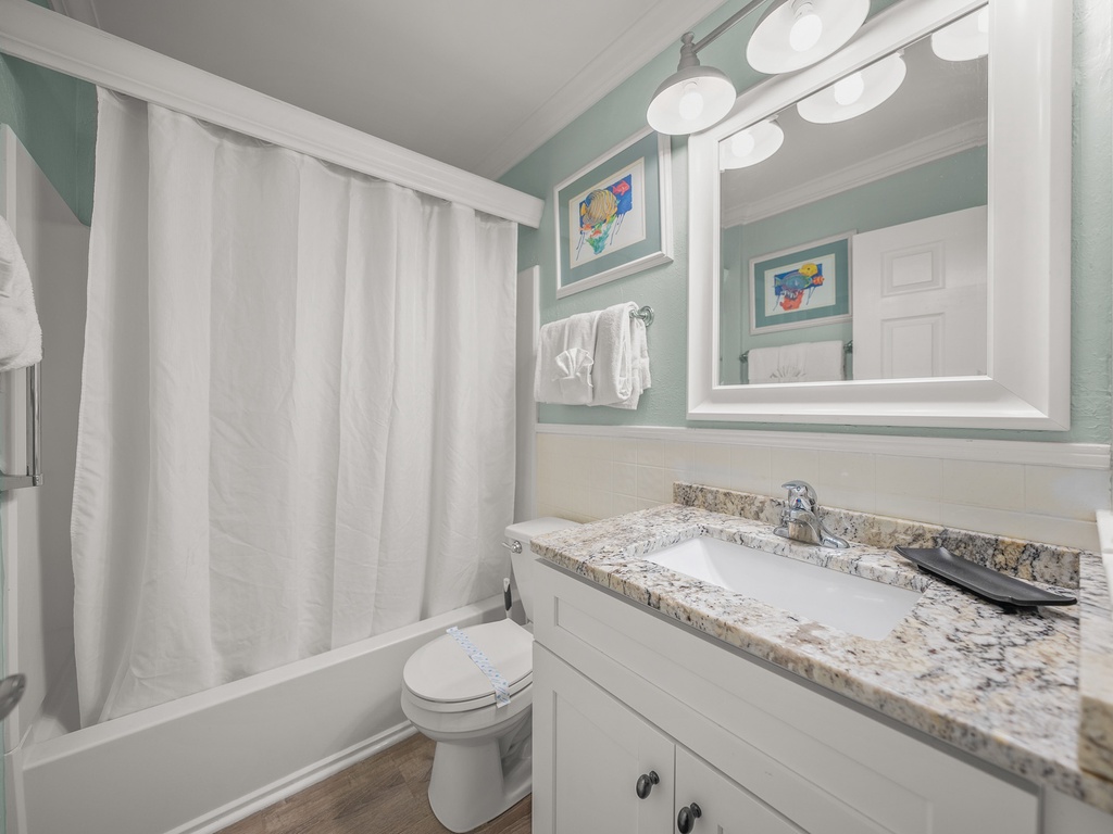 Functional Bathroom Space with Vanity