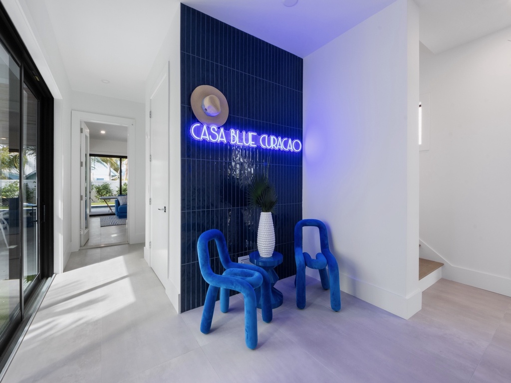 Open social area for guests