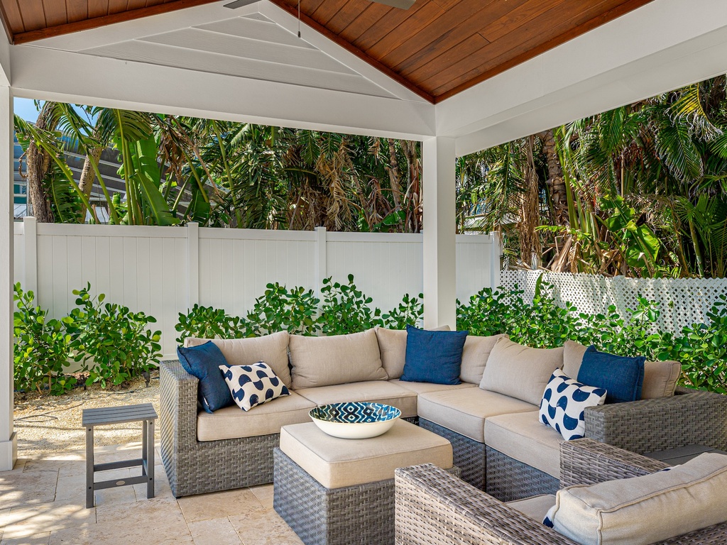 Poolside Lounge Area