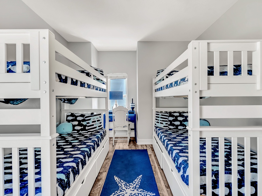 Fourth Bedroom - Two Twin Bunks