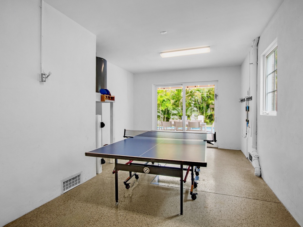 Ping pong table