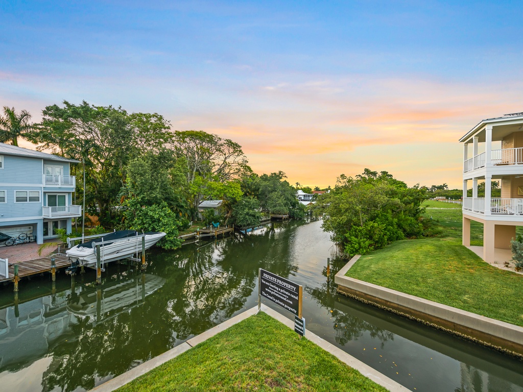 Canal Front Home