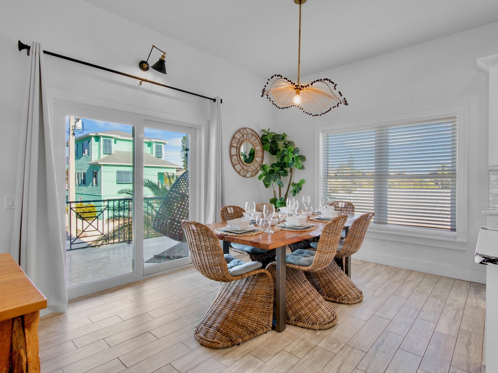 Dining table for shared meals - 2nd floor
