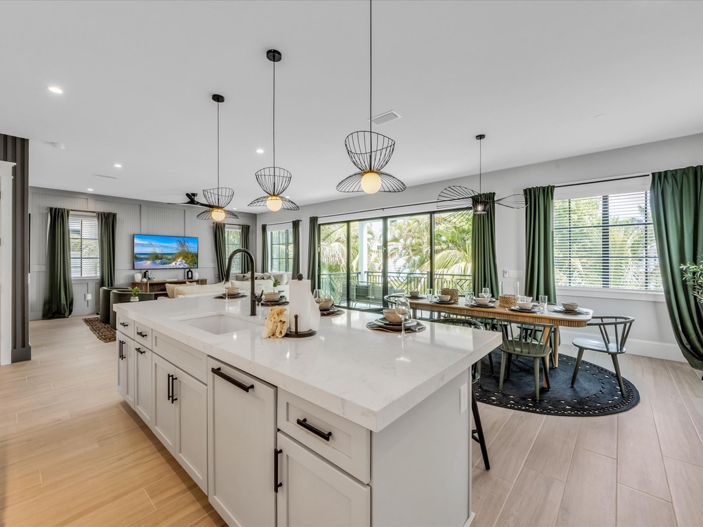 Kitchen and Dining Area