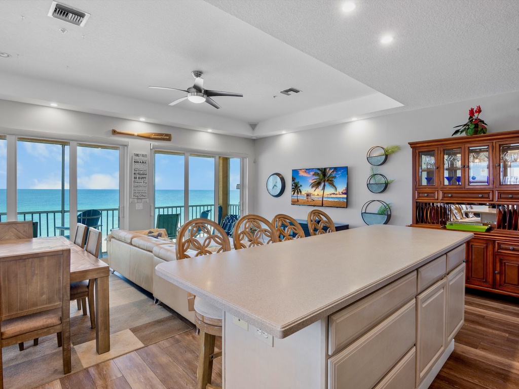 Perfect gathering spot by the beach